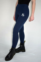 Navy Blue Leggings for Women | Tights Yoga Pants - Clothing - British D'sire