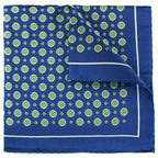 Navy Silk Pocket Square - All Products - British D'sire