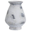 Naxos Large Antique White Vase - Antique White Decorative Vase - Vases - British D'sire