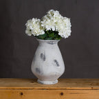 Naxos Large Antique White Vase - Antique White Decorative Vase - Vases - British D'sire