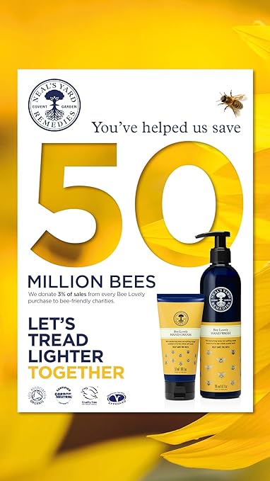 Neal's Yard Remedies | Bee Lovely Nourishing Collection | Set of Hand Cream, Shower Gel, Body Lotion & All Over Balm | Gifts for Women | Pack of 4 Secondary image