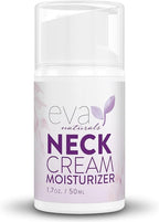 Neck Firming Cream by Eva Naturals (50 ml) Airless Pump - Firming Lotion for Sagging Neck, Face, and Décolleté - Fights Wrinkles and Promotes Elasticity and Youthful Skin - With Vitamin C - British D'sire