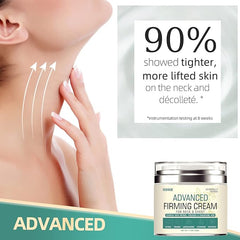 Neck Firming Cream, Double Chin Reducer, Neck and Chest Tightening Cream, Anti Aging Moisturizer for Neck & Décolleté with Retinol Collagen & Hyaluronic Neck Cream - 1.7 FL OZ - British D'sire