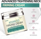 Neck Firming Cream, Double Chin Reducer, Neck and Chest Tightening Cream, Anti Aging Moisturizer for Neck & Décolleté with Retinol Collagen & Hyaluronic Neck Cream - 1.7 FL OZ - British D'sire