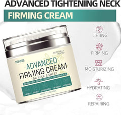 Neck Firming Cream, Double Chin Reducer, Neck and Chest Tightening Cream, Anti Aging Moisturizer for Neck & Décolleté with Retinol Collagen & Hyaluronic Neck Cream - 1.7 FL OZ - British D'sire