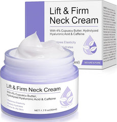 Neck Firming Cream,Tighten and Lift Neck Cream - Best For Tightening Sagging Skin Sculpted Go Pure Neck Cream, Advanced Tightening Moisturizer For Firm - Neck & Décolleté - British D'sire