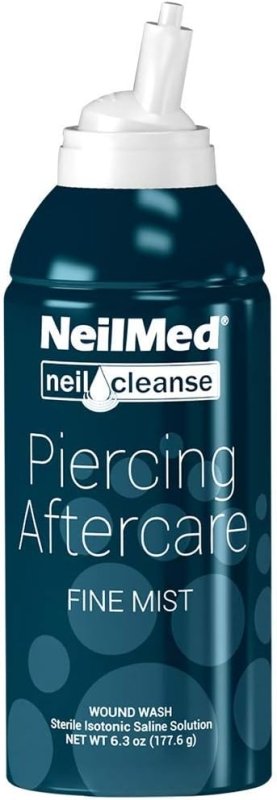 NeilMed Neilcleanse Piercing Aftercare, Fine Mist, 177.5g (6.3 oz) - British D'sire Main image