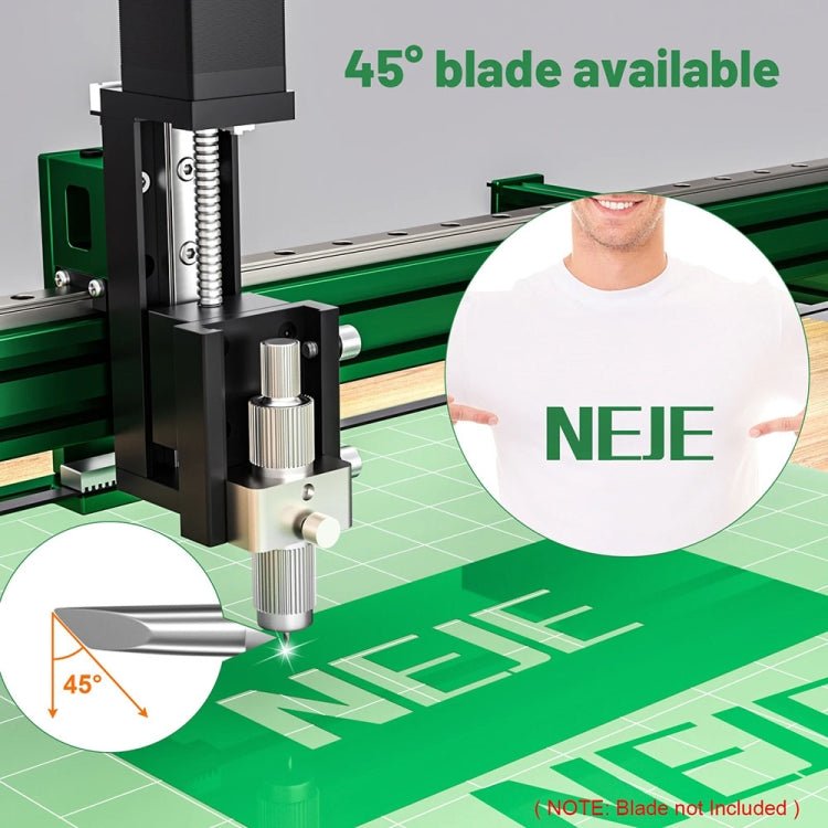 NEJE MAX 4 E80 750 X 460mm DIY CNC Desktop 3D Laser Engraving Machine - British D'sire
