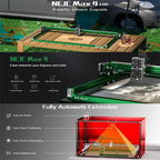 NEJE MAX 4 E80 750 X 460mm DIY CNC Desktop 3D Laser Engraving Machine - British D'sire