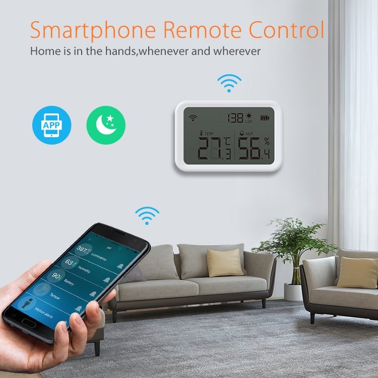 NEO NAS-TH02B Zigbee Temperature and humidity Sensor - British D'sire