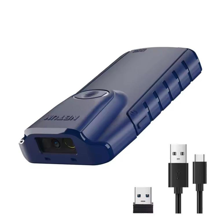 NETUM E950 Cell Phone Back Clip Portable 1/2 Code Wireless Bluetooth Scanner - British D'sire Main image