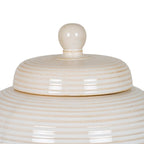 Neva Large Lidded Ceramic Jar Decorative Home Accessory - Jar & Jugs - British D'sire
