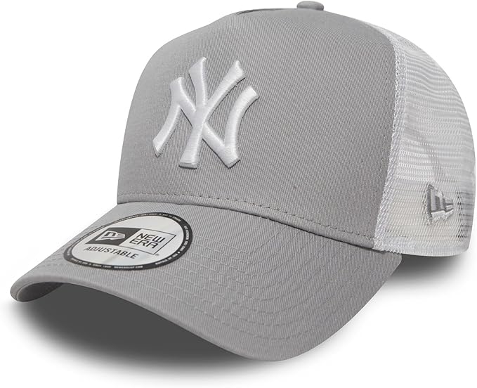 New Era New York Yankees A Frame Adjustable Trucker Cap Clean Secondary image