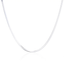 New high quality 100% real solid 925 silver chain necklace flat snake chains in silver snake women's - Necklaces & Pendants - British D'sire