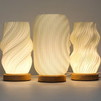 New Wave Lamp - Usb - 3 Settings - Modern Twisted - Lamps - British D'sire