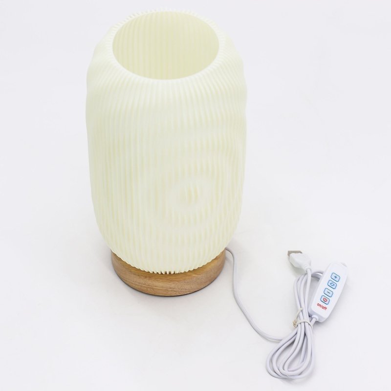 New Wave Lamp - Usb - 3 Settings - Modern Twisted - Lamps - British D'sire