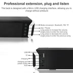 NewRixing NR - 2017 Portable Bluetooth Speaker, Support Hands - free Call / TF Card / FM / U Disk (Black) - British D'sire