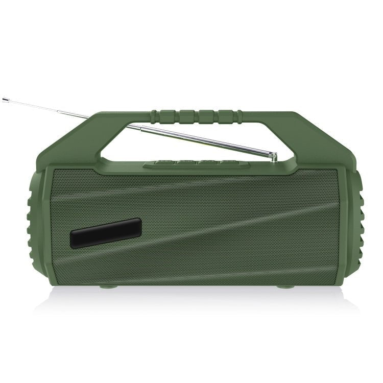NewRixing NR-4025FM Outdoor Splash-proof Water Portable Bluetooth Speaker, Support Hands-free Call / TF Card / FM / U Disk(Green) Secondary image