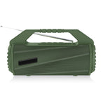 NewRixing NR - 4025FM Outdoor Splash - proof Water Portable Bluetooth Speaker, Support Hands - free Call / TF Card / FM / U Disk(Green) - British D'sire