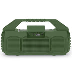 NewRixing NR - 4025FM Outdoor Splash - proof Water Portable Bluetooth Speaker, Support Hands - free Call / TF Card / FM / U Disk(Green) - British D'sire