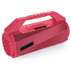 NewRixing NR - 4025P with Screen Outdoor Splash - proof Water Portable Bluetooth Speaker, Support Hands - free Call / TF Card / FM / U Disk(Red) - British D'sire