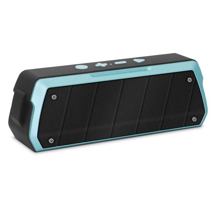 NewRixing NR - 5000 IPX5 High Fidelity Bluetooth Speaker, Support Hands - free Call / TF Card / FM / U Disk(Blue) - British D'sire