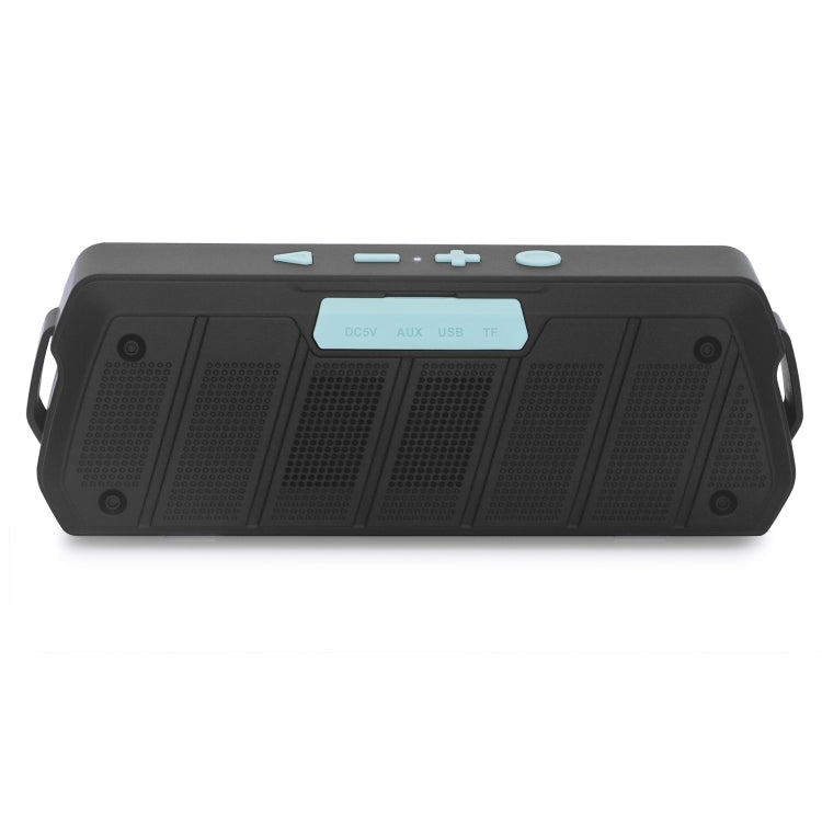 NewRixing NR - 5000 IPX5 High Fidelity Bluetooth Speaker, Support Hands - free Call / TF Card / FM / U Disk(Blue) - British D'sire