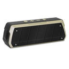 NewRixing NR - 5000 IPX5 High Fidelity Bluetooth Speaker, Support Hands - free Call / TF Card / FM / U Disk(Gold) - British D'sire