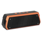 NewRixing NR - 5000 IPX5 High Fidelity Bluetooth Speaker, Support Hands - free Call / TF Card / FM / U Disk(Orange) - British D'sire
