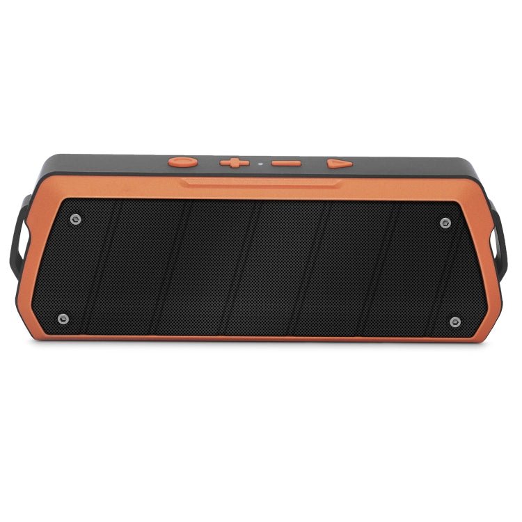 NewRixing NR - 5000 IPX5 High Fidelity Bluetooth Speaker, Support Hands - free Call / TF Card / FM / U Disk(Orange) - British D'sire