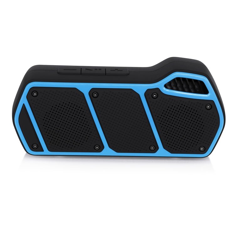 NewRixing NR - 5011 Outdoor Portable Bluetooth Speakerr, Support Hands - free Call / TF Card / FM / U Disk(Blue) - British D'sire Main image
