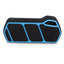 NewRixing NR - 5011 Outdoor Portable Bluetooth Speakerr, Support Hands - free Call / TF Card / FM / U Disk(Blue) - British D'sire