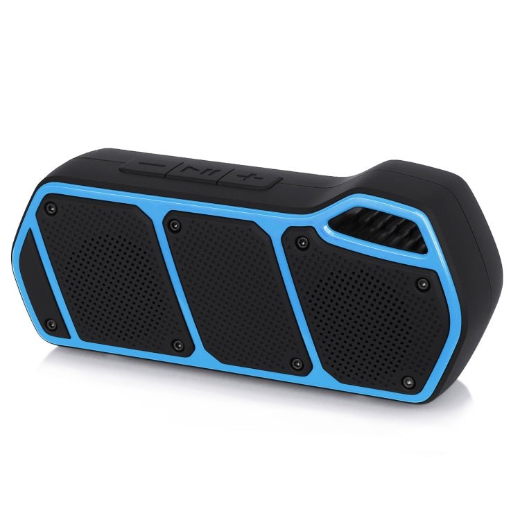 NewRixing NR - 5011 Outdoor Portable Bluetooth Speakerr, Support Hands - free Call / TF Card / FM / U Disk(Blue) - British D'sire