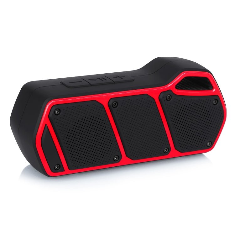NewRixing NR - 5011 Outdoor Portable Bluetooth Speakerr, Support Hands - free Call / TF Card / FM / U Disk(Red) - British D'sire