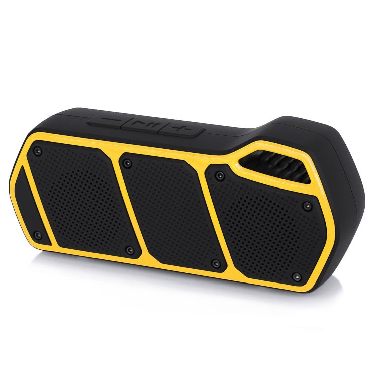 NewRixing NR - 5011 Outdoor Portable Bluetooth Speakerr, Support Hands - free Call / TF Card / FM / U Disk(Yellow) - British D'sire