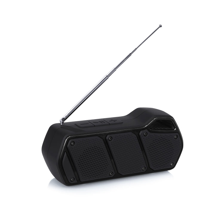 NewRixing NR - 5011fm Outdoor Portable Bluetooth Speakerr, Support Hands - free Call / TF Card / FM / U Disk(Black) - British D'sire