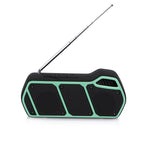 NewRixing NR - 5011fm Outdoor Portable Bluetooth Speakerr, Support Hands - free Call / TF Card / FM / U Disk(Green) - British D'sire