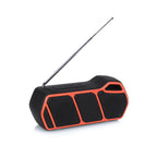 NewRixing NR - 5011fm Outdoor Portable Bluetooth Speakerr, Support Hands - free Call / TF Card / FM / U Disk(Orange) - British D'sire