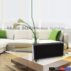 NewRixing NR - 5012 Desktop Plating Bluetooth Speakerr, Support Hands - free Call / TF Card / FM / U Disk(Grey) - British D'sire