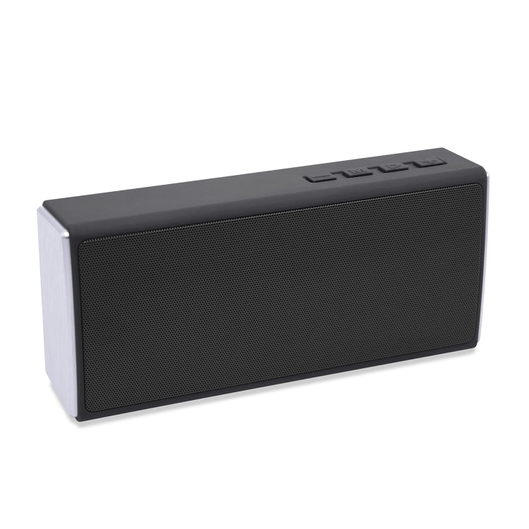 NewRixing NR - 5012 Desktop Plating Bluetooth Speakerr, Support Hands - free Call / TF Card / FM / U Disk(Grey) - British D'sire