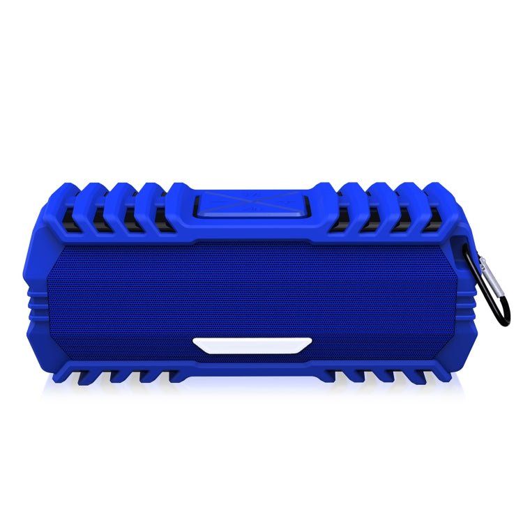 NewRixing NR - 5015 Outdoor Portable Bluetooth Speakerr with Hook, Support Hands - free Call / TF Card / FM / U Disk(Blue) - British D'sire Main image