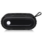 NewRixing NR - 5016 Outdoor Splash - proof Water Bluetooth Speaker, Support Hands - free Call / TF Card / FM / U Disk(Black) - British D'sire