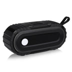 NewRixing NR - 5016 Outdoor Splash - proof Water Bluetooth Speaker, Support Hands - free Call / TF Card / FM / U Disk(Black) - British D'sire