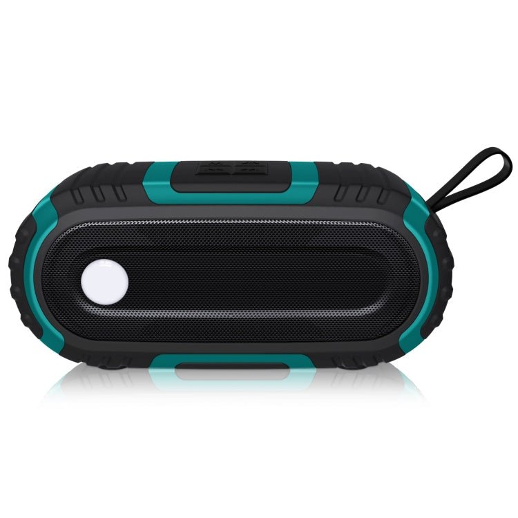 NewRixing NR - 5016 Outdoor Splash - proof Water Bluetooth Speaker, Support Hands - free Call / TF Card / FM / U Disk(Green) - British D'sire Main image
