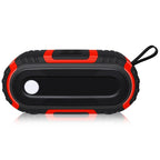 NewRixing NR - 5016 Outdoor Splash - proof Water Bluetooth Speaker, Support Hands - free Call / TF Card / FM / U Disk(Red) - British D'sire