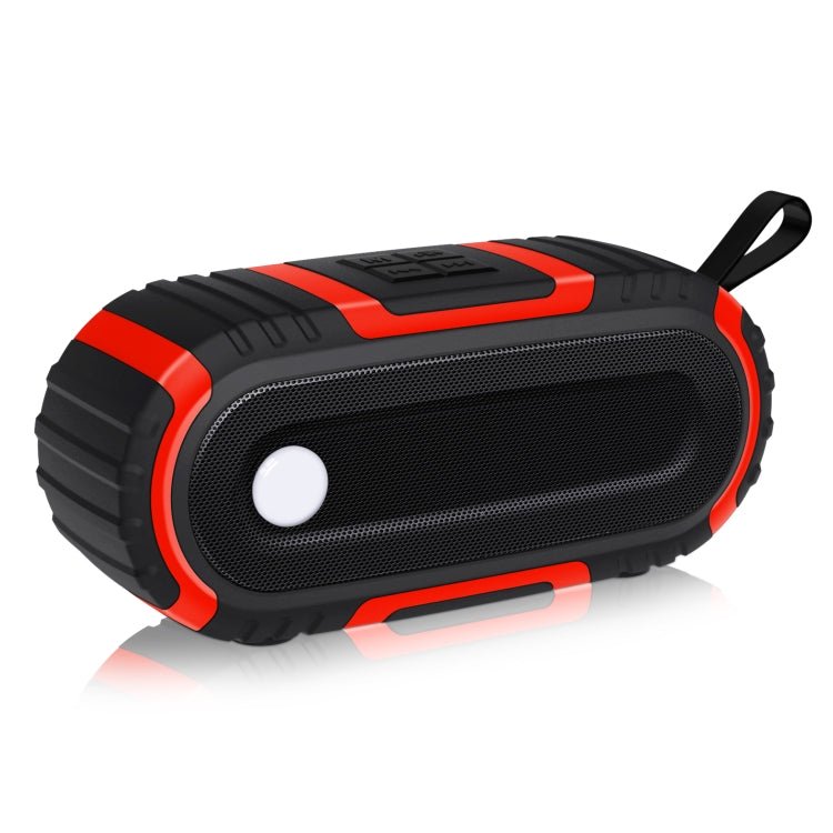 NewRixing NR-5016 Outdoor Splash-proof Water Bluetooth Speaker, Support Hands-free Call / TF Card / FM / U Disk(Red) Secondary image