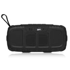 NewRixing NR - 5018 Outdoor Portable Bluetooth Speaker, Support Hands - free Call / TF Card / FM / U Disk(Black+Red) - British D'sire