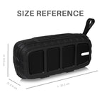 NewRixing NR - 5018 Outdoor Portable Bluetooth Speaker, Support Hands - free Call / TF Card / FM / U Disk(Blue+Black) - British D'sire