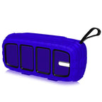 NewRixing NR - 5018 Outdoor Portable Bluetooth Speaker, Support Hands - free Call / TF Card / FM / U Disk(Blue+Black) - British D'sire