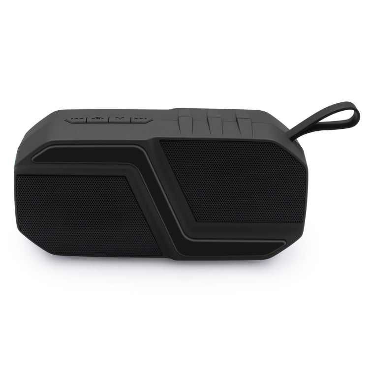 NewRixing NR - 5019 Outdoor Portable Bluetooth Speaker, Support Hands - free Call / TF Card / FM / U Disk(Black) - British D'sire